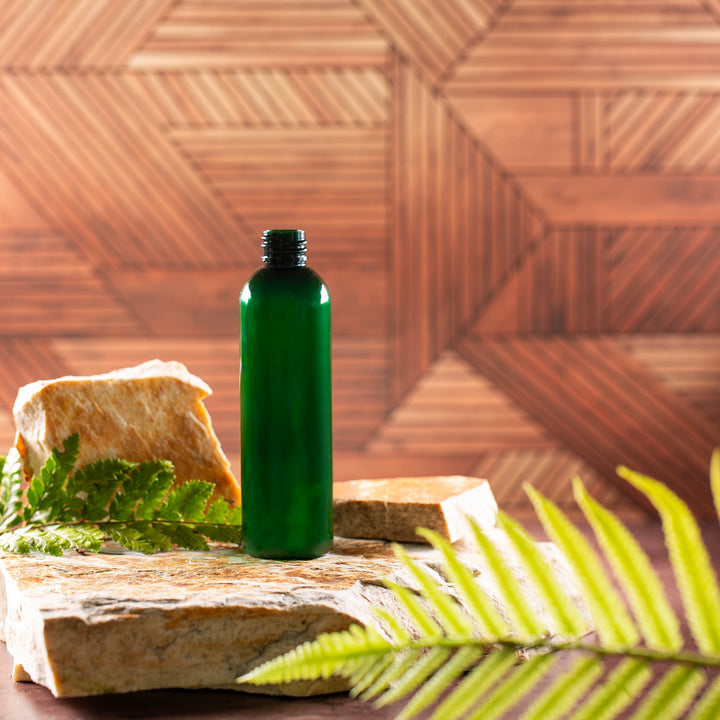 4 oz Green PET Bullet Bottle with 20-410 Neck