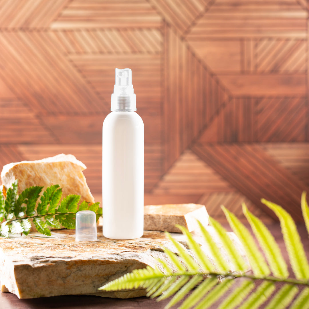 4 oz White Bullet with Natural Fine Mist Sprayer
