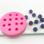 Blueberry Embed Silicone Mold - 12 Cavity