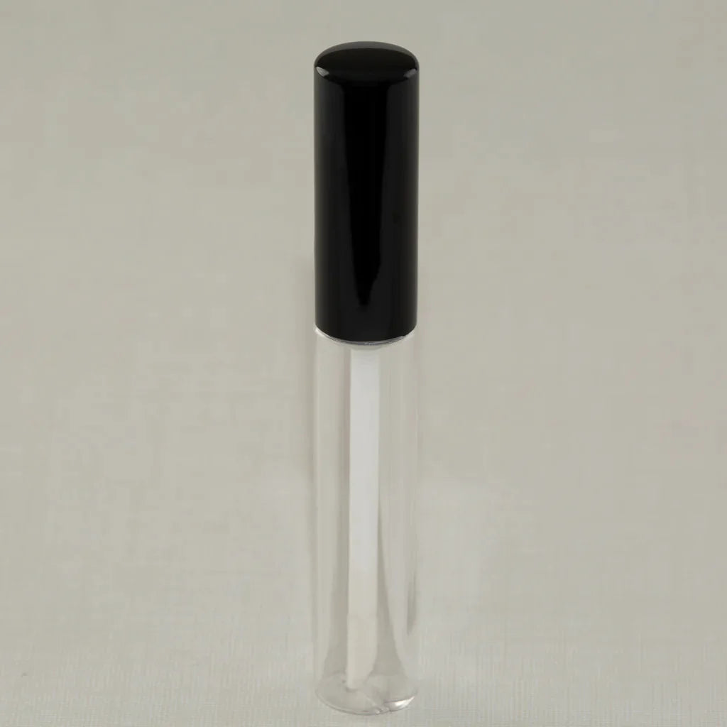 11 ml Lip Gloss Tube with Black Lid