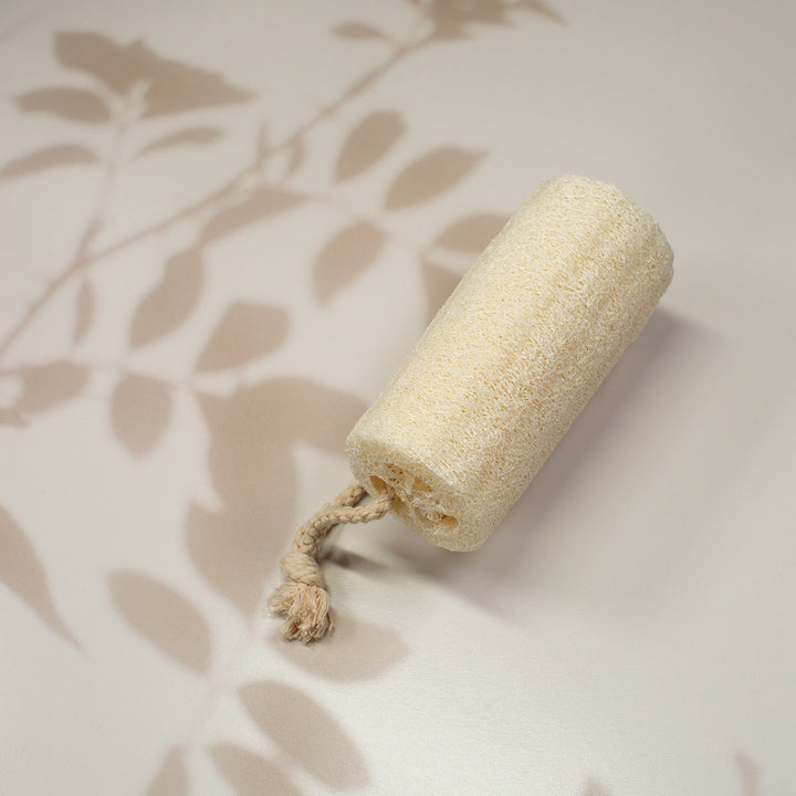 Loofah Sponge - 6" Length with Rope Handle