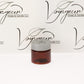 0.5 oz Straight Sided Amber Jar with Silver Flat Gloss Smooth Cap