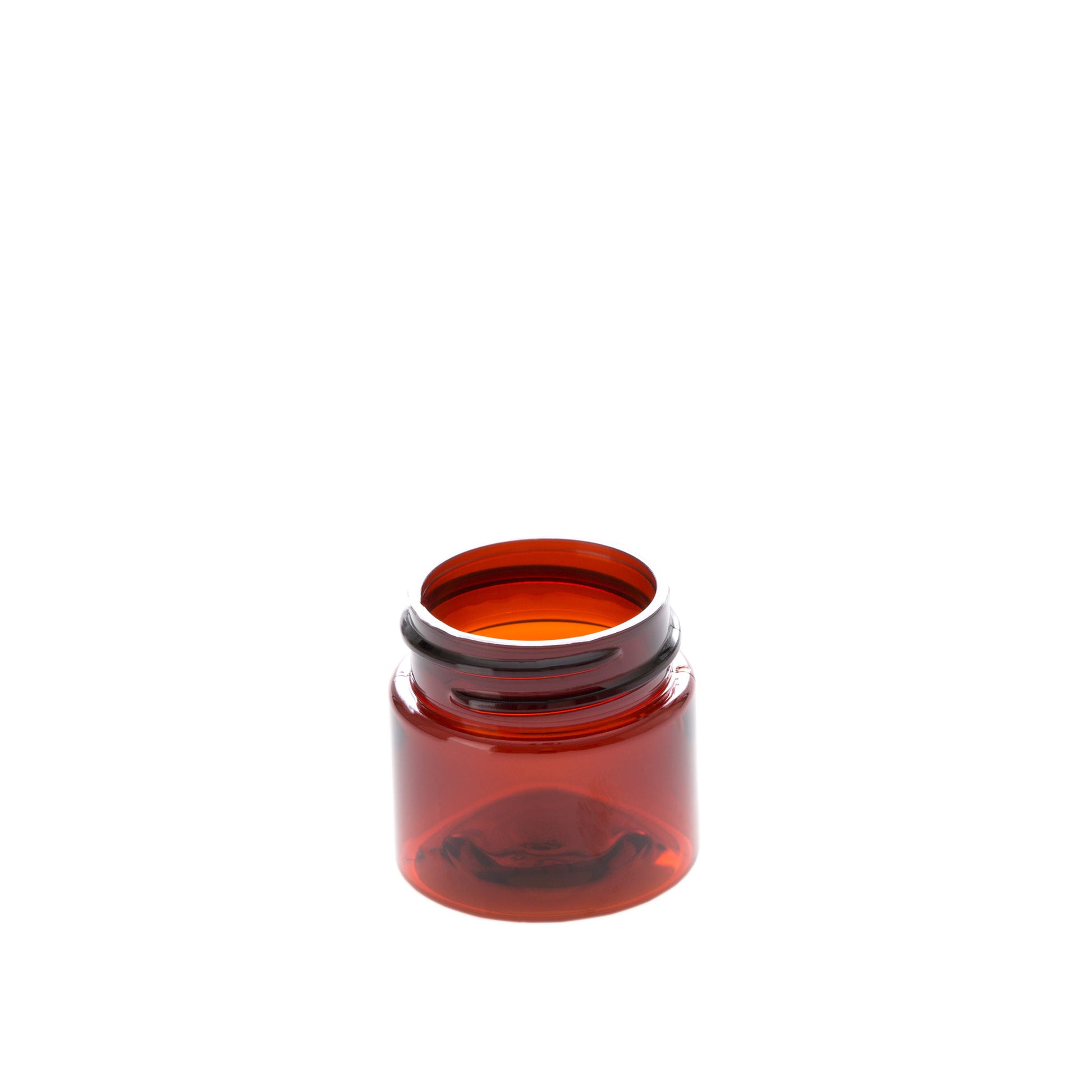 0.5 oz Straight Sided Amber Jar with No Closure
