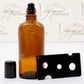 100 ml Amber Essential Oil Bottle with 18mm Roll On Insert