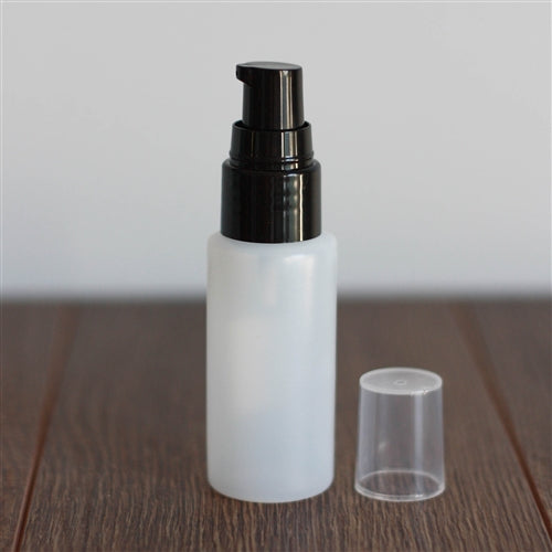 *30 ml Natural Cylinder with Treatment Pump - Black