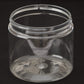 16 oz Clear Straight Sided Jar with No Closure