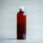 16 oz Amber Bullet with Natural Disc Top