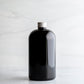 16 oz Black Boston Round Aluminum Cap