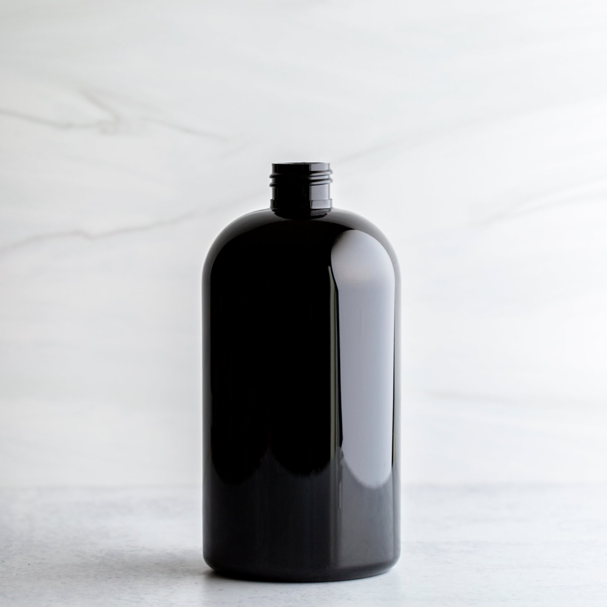 16 oz Black Boston Round