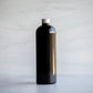 16 oz Black PET Bullet Bottle with 24-410 Aluminum Cap