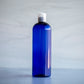 16 oz Blue Bullet Bottle with Natural Disc Cap