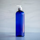 16 oz Blue Bullet Bottle with Natural Pump