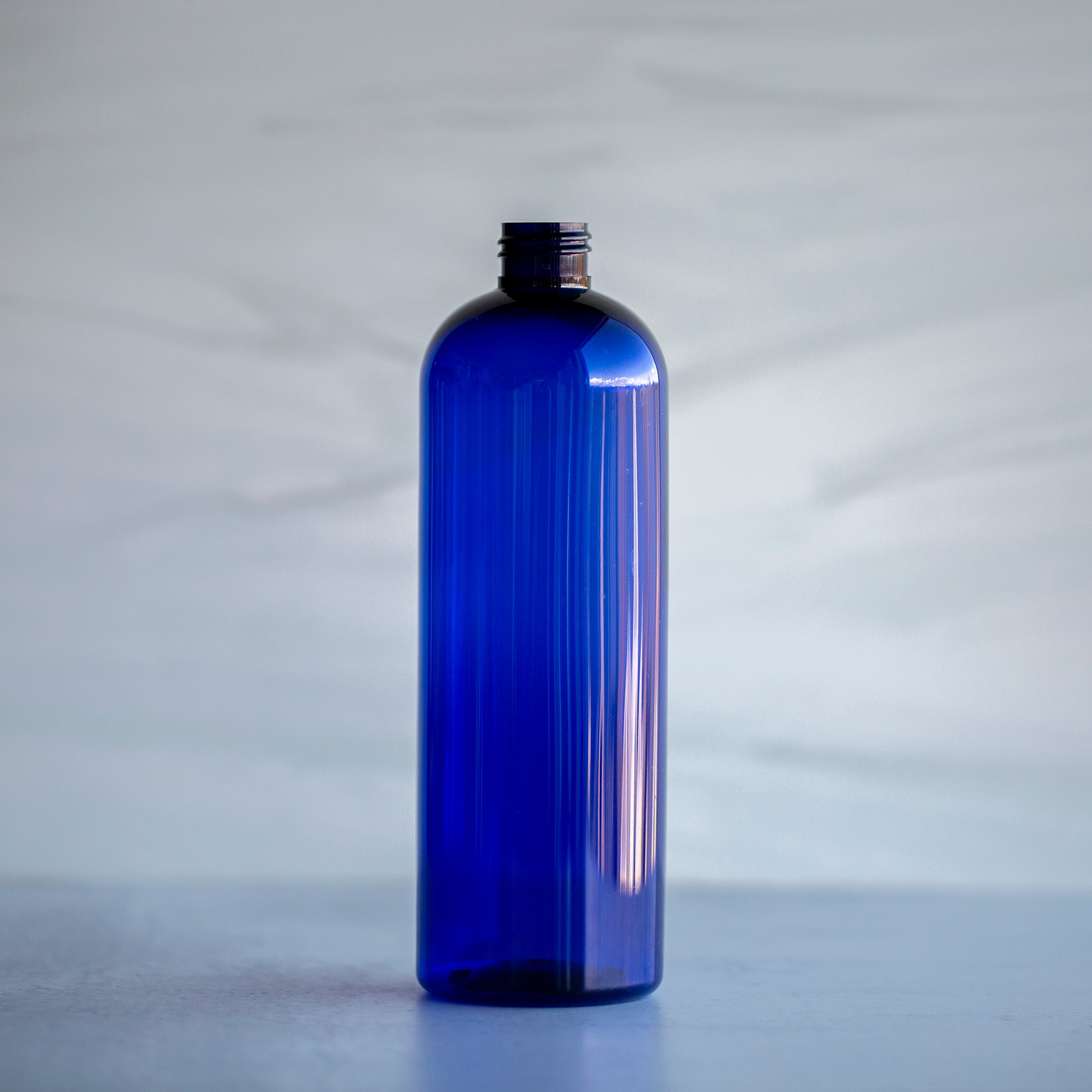 16 oz Blue Bullet Bottle without Cap