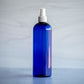 16 oz Blue Bullet Bottle with White Mister