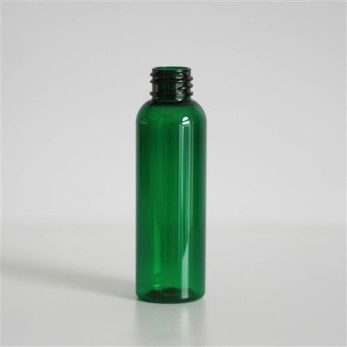 6oz PET Plastic Single Wall Jar 63-400 Green - Liquid Bottles LLC