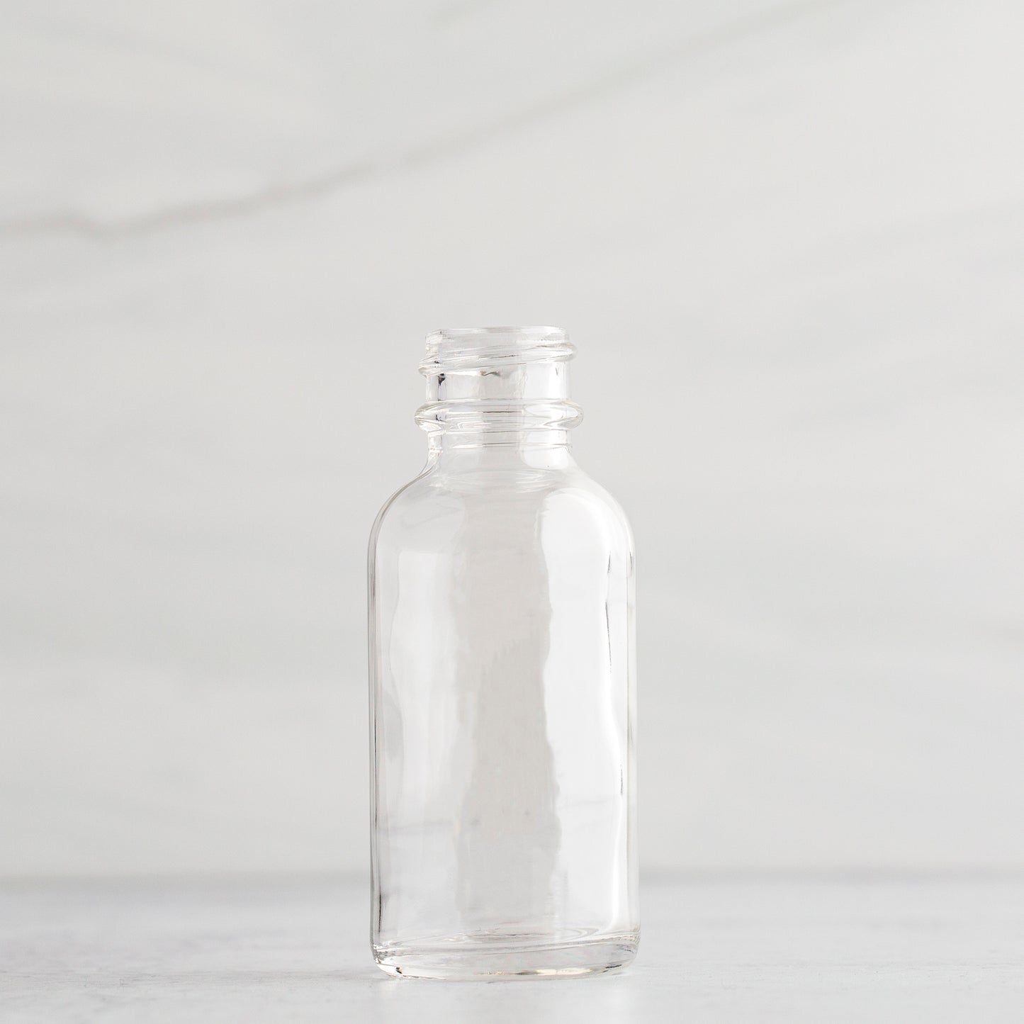 1 oz Clear Glass Bottle with 20-400 Neck