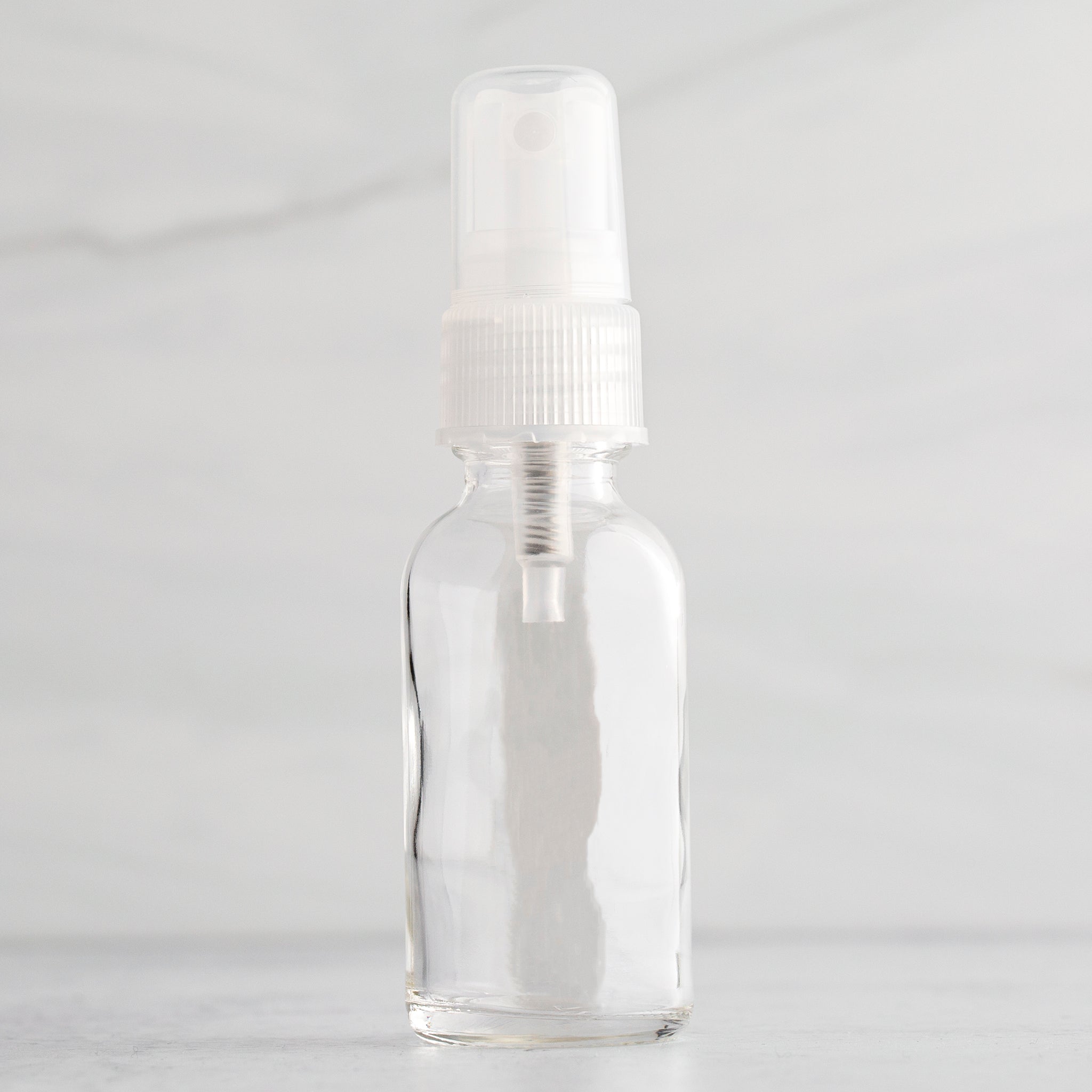 1oz Clear Glass Bottle with Natural Mister