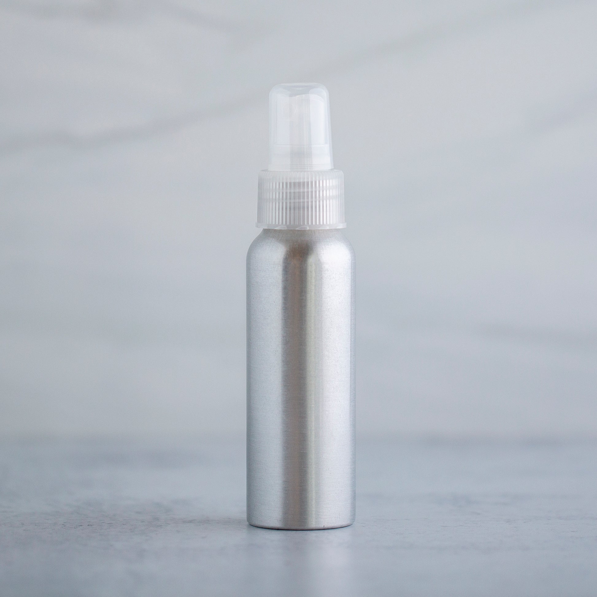 80 ml Aluminum Bottle with Natural Mister