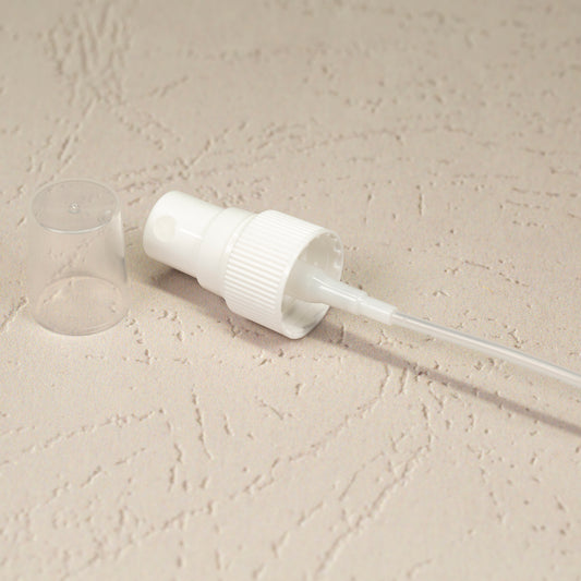 20-400 White Fine Mist Sprayer for Glass Bottles