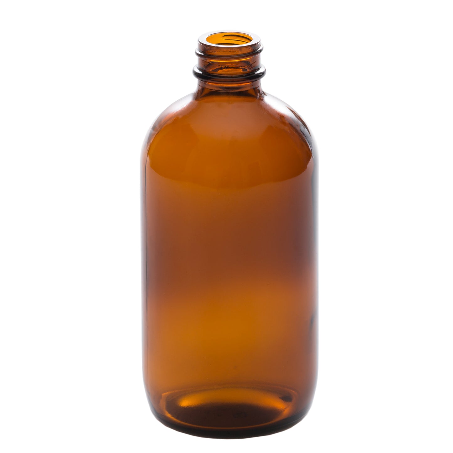 250 ml Amber Glass Bottle with 24-400 Neck