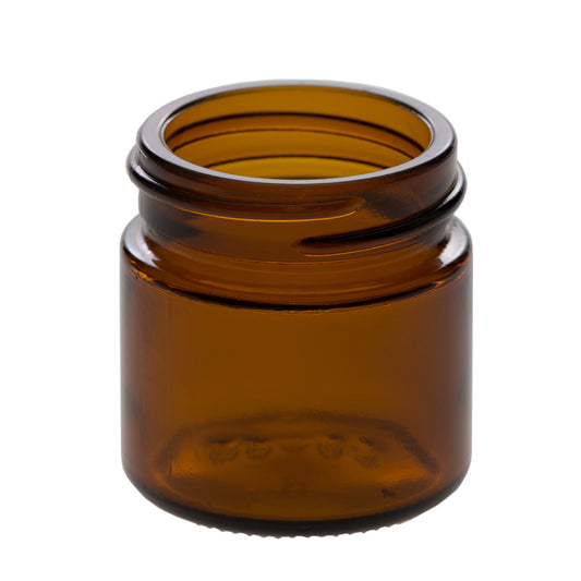 25 ml Amber Glass Jar with 38-400 Neck
