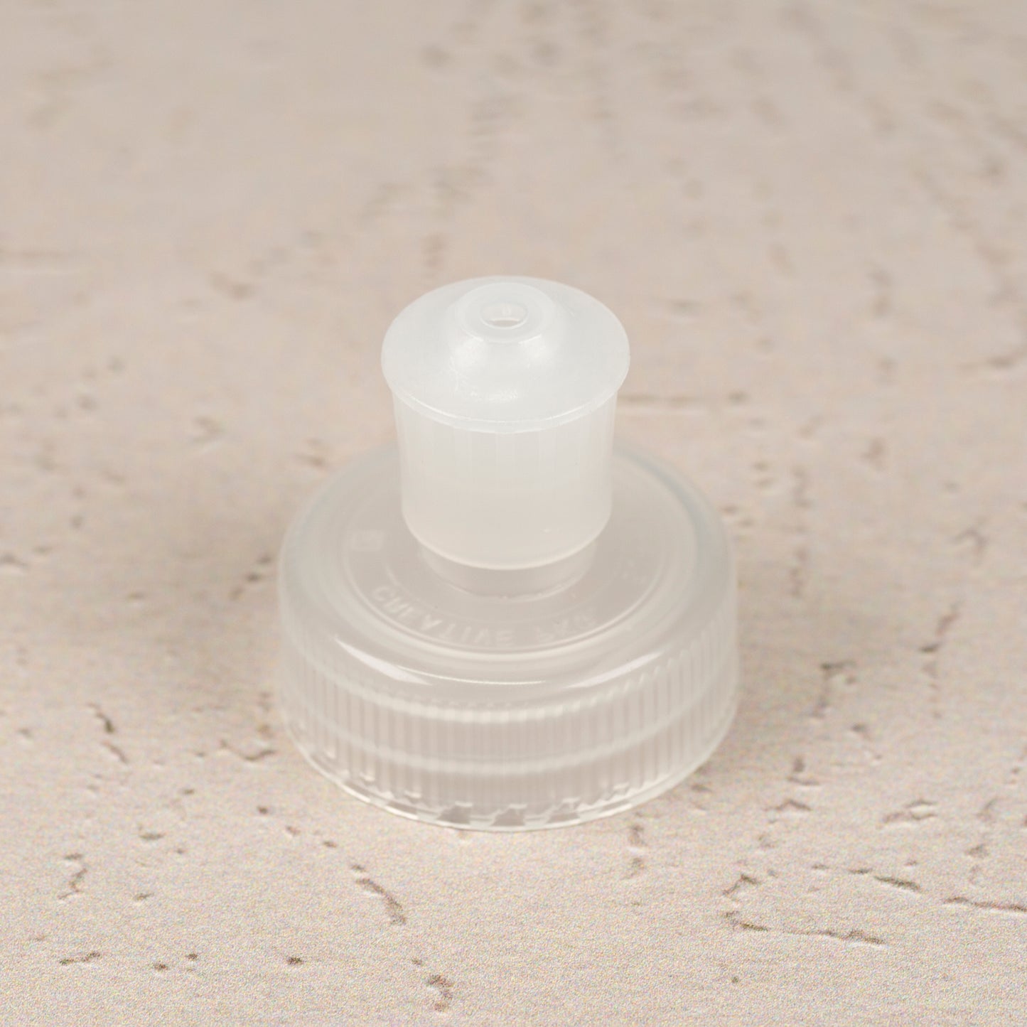 28-400 Natural Push Pull Cap with Spout