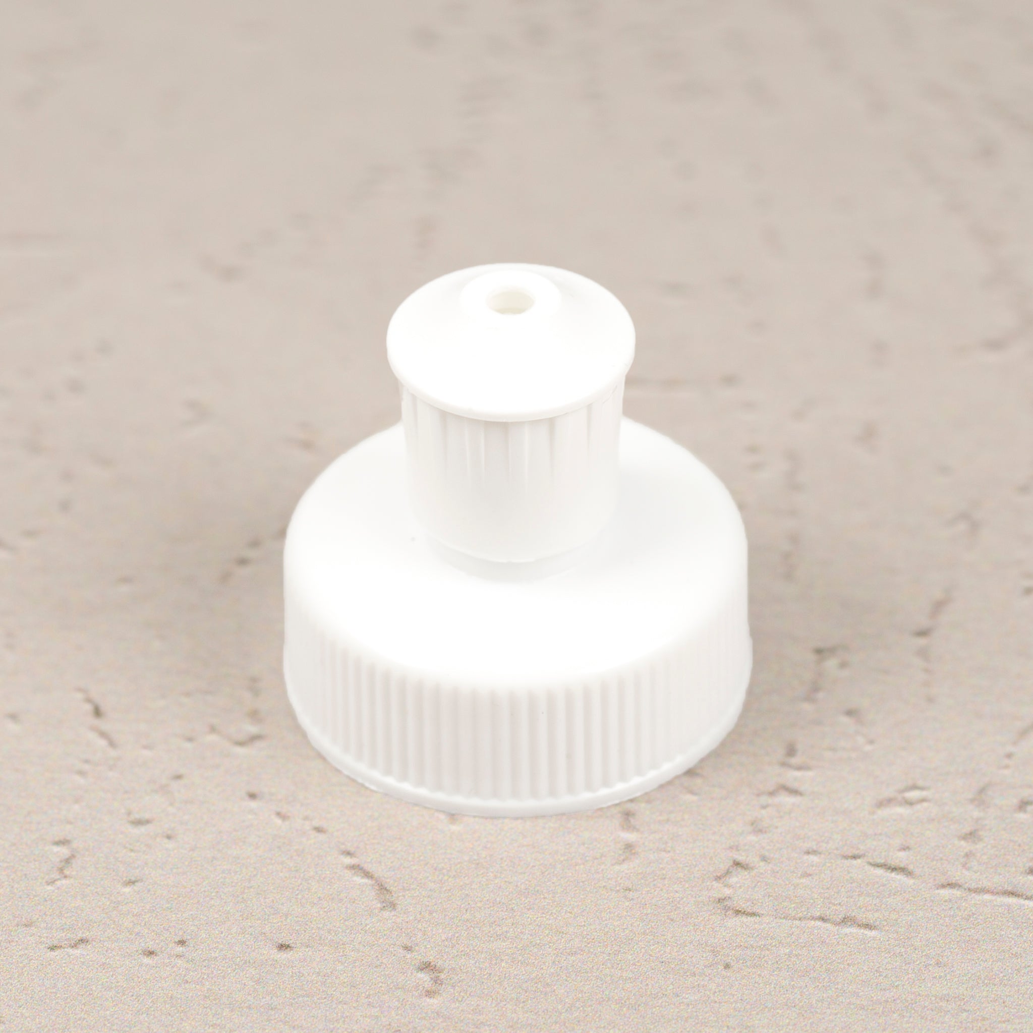 28-400 White Push Pull Cap with Spout – Voyageur Soap & Candle
