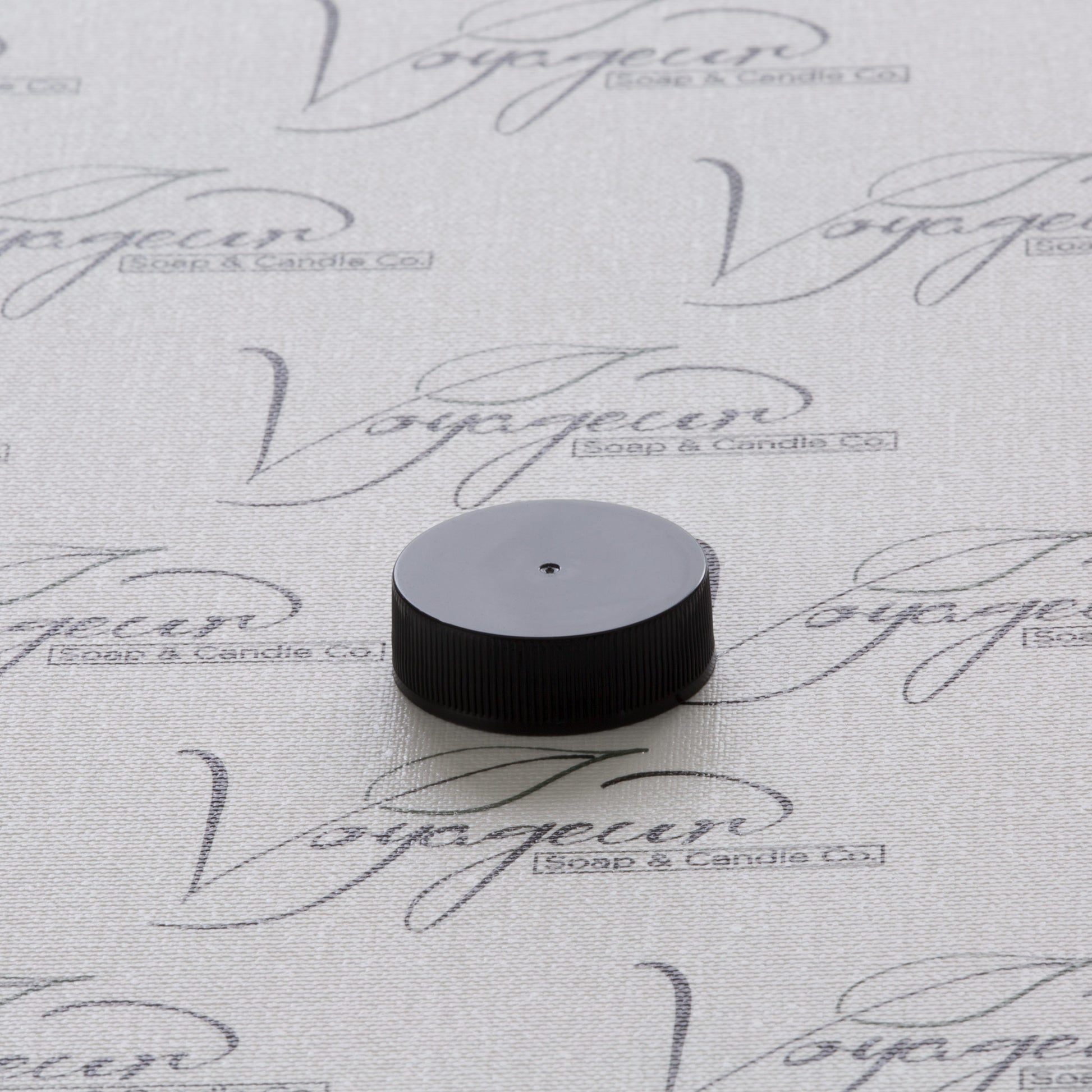 33-400 Black Ribbed Screw Cap