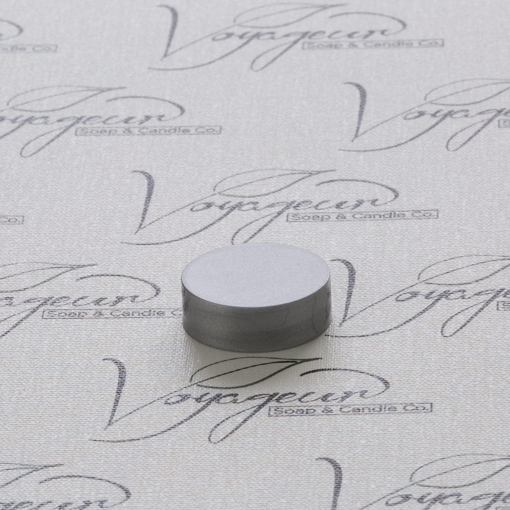 33-400 Silver Flat Gloss Smooth Cap
