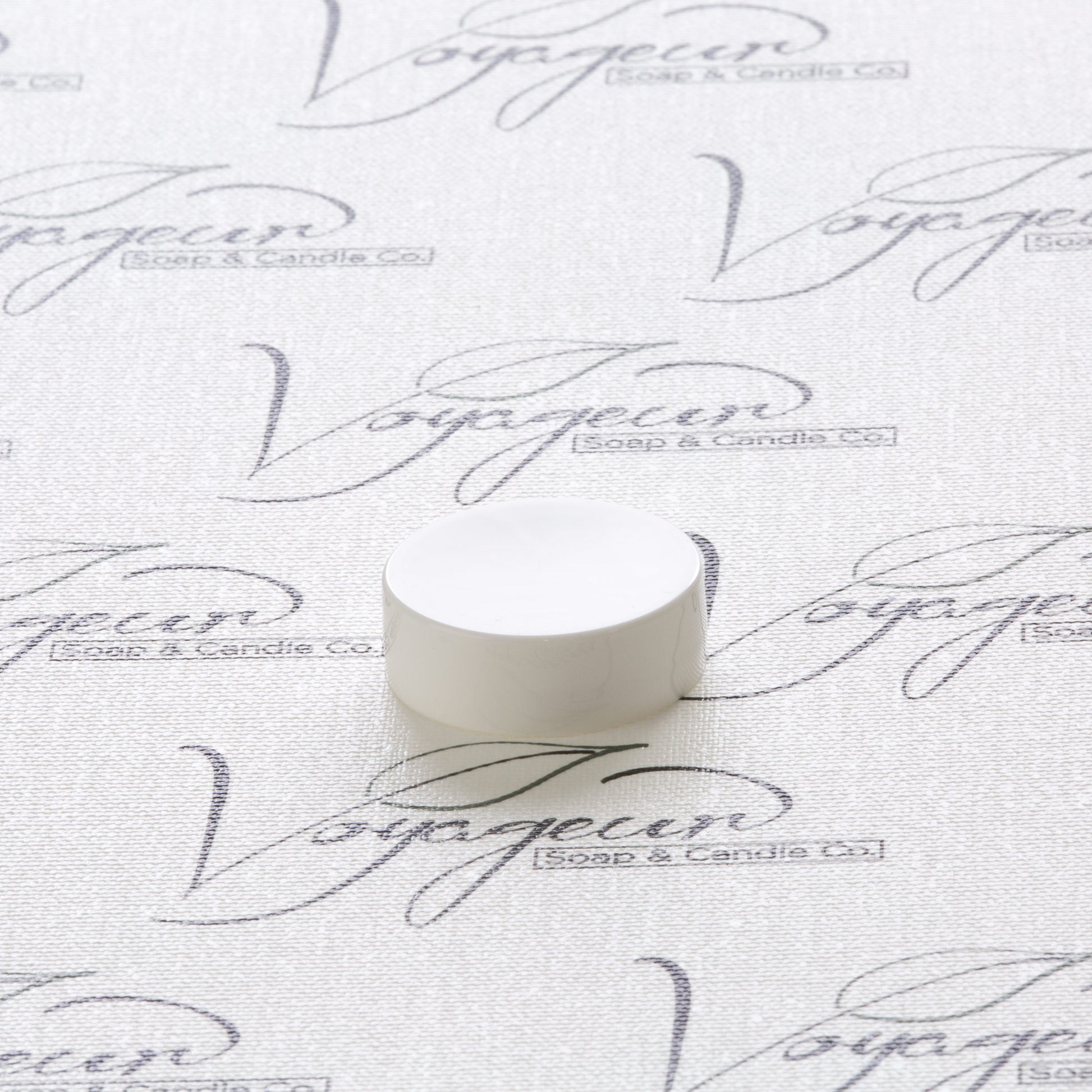 33-400 White Flat Gloss Smooth Cap