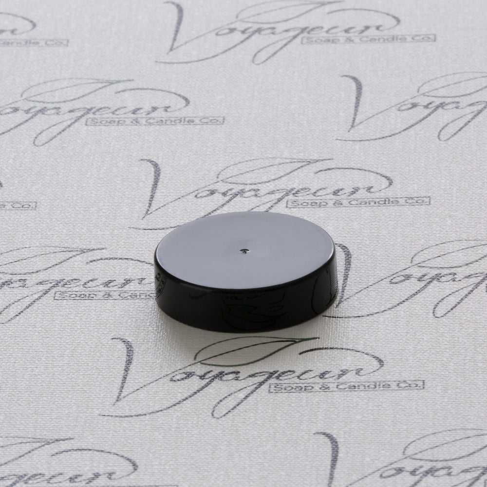 43-400 Black Flat Gloss Smooth Cap