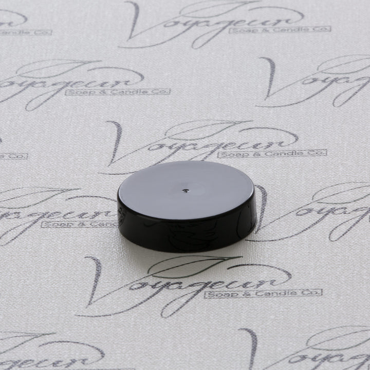 43-400 Black Flat Gloss Smooth Cap