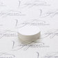 45-400 White Flat Gloss Smooth Cap