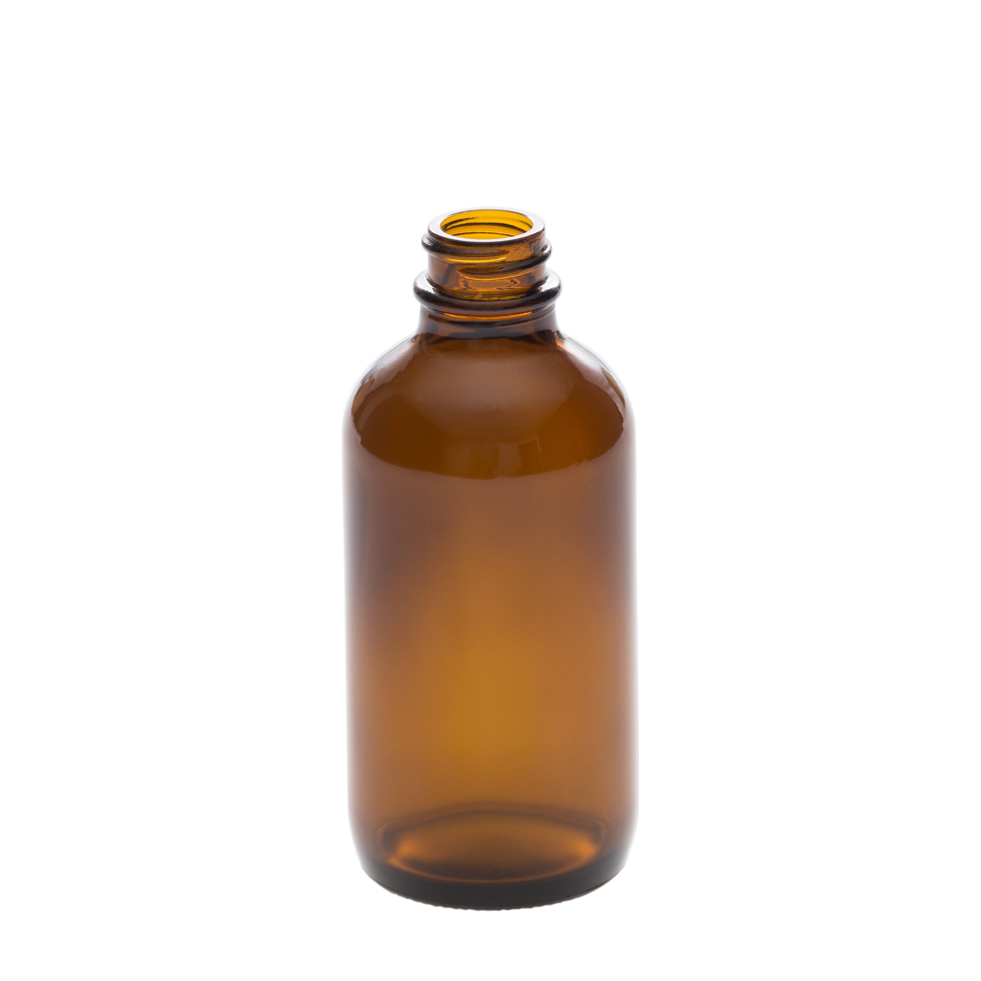 4 oz Amber Glass Bottle with 22-400 Neck