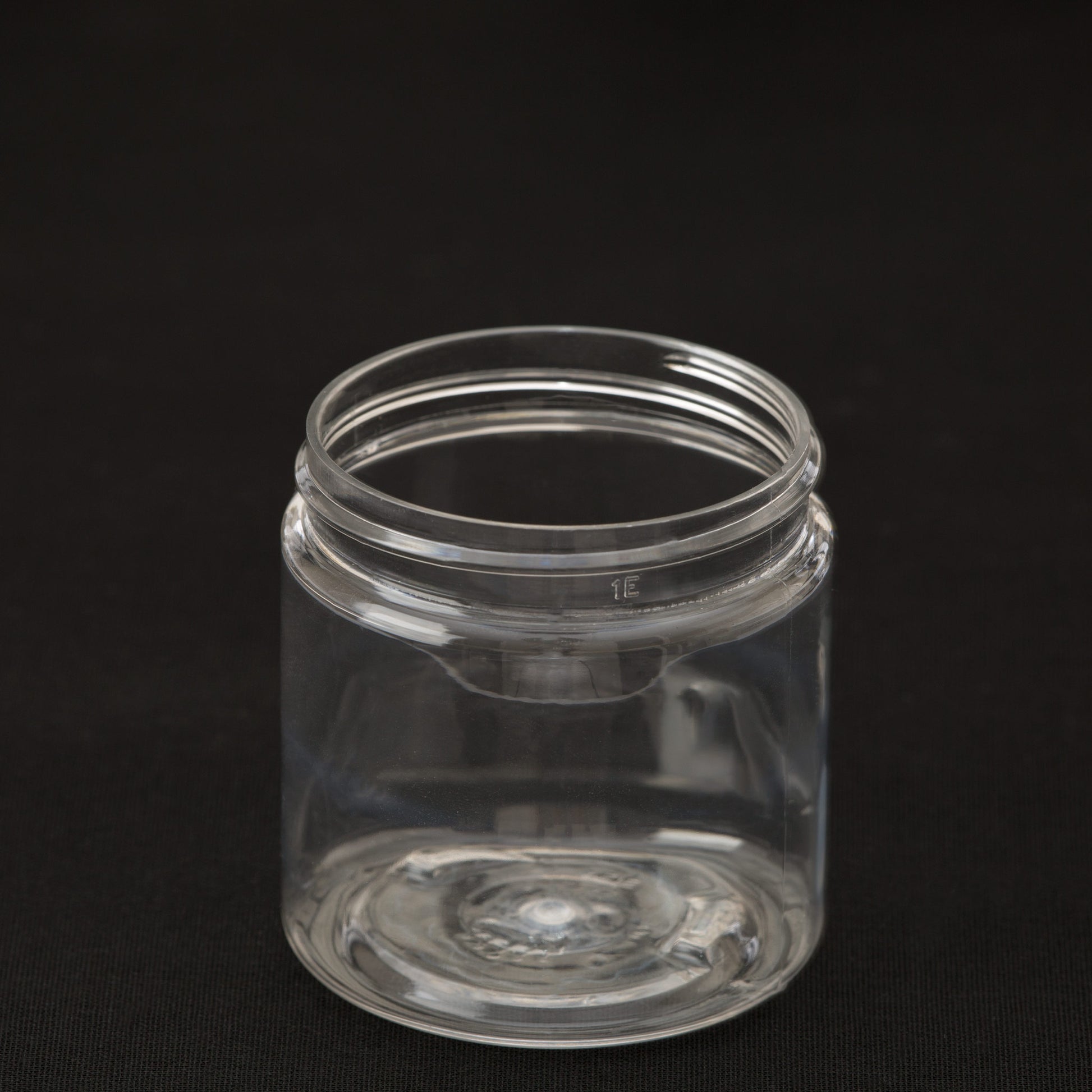 4 oz Clear Straight Sided Jar with No Closure