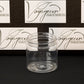 4 oz Clear Straight Sided Jar with No Closure
