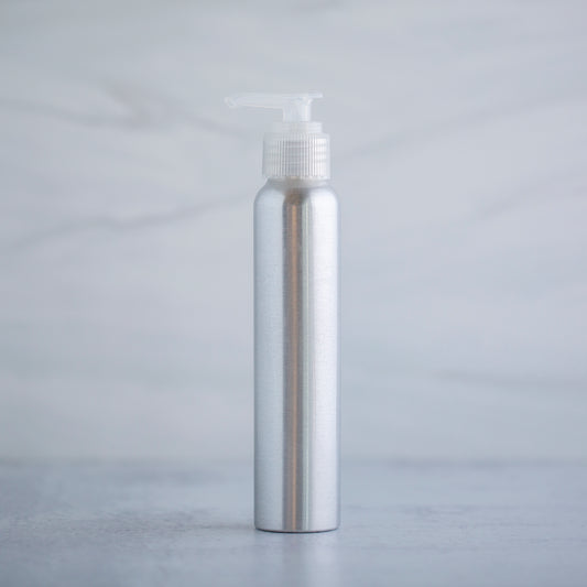 120 ml Aluminum Bottle with Natural Pump