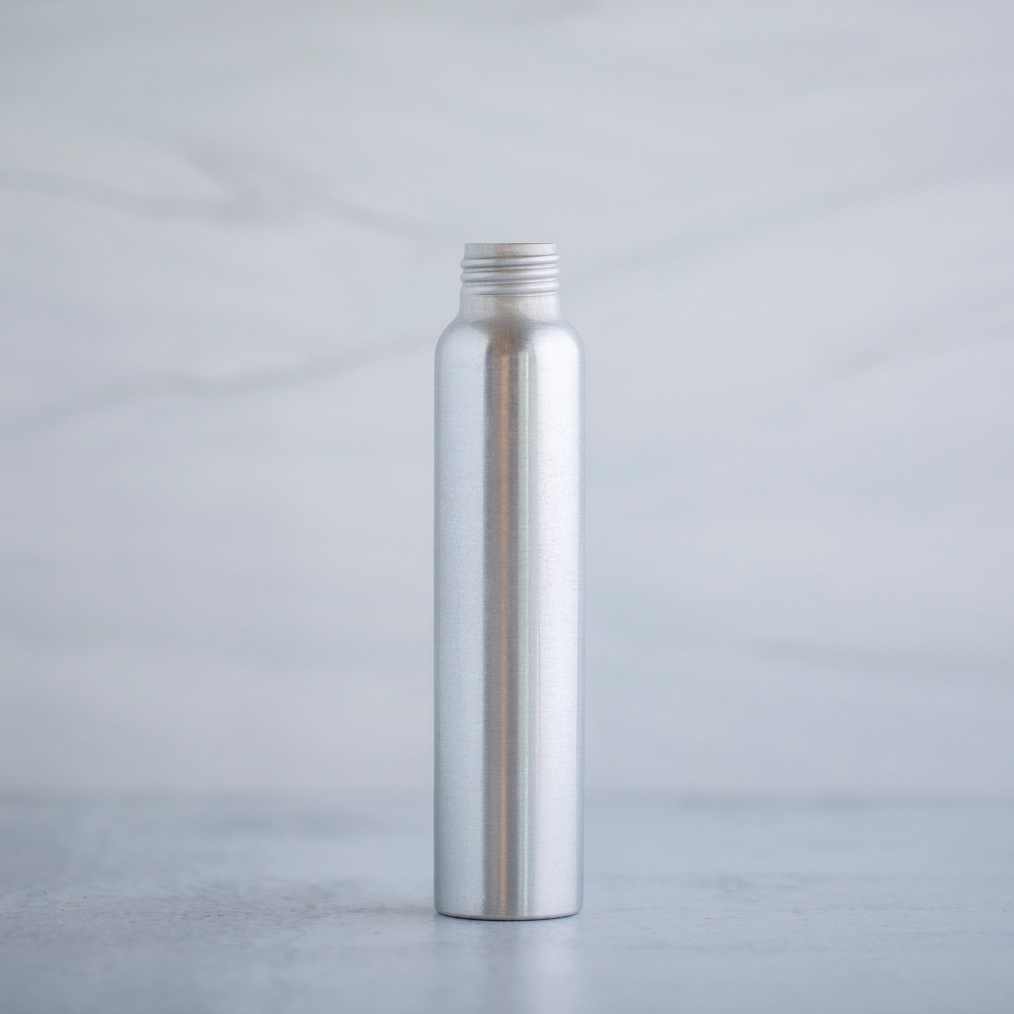 120 ml / 4 oz Aluminum Bottle with 24-410 Neck - No Closure