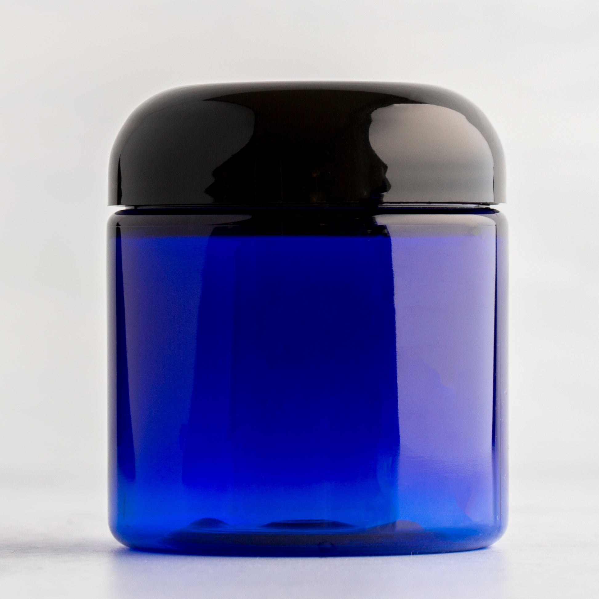 4 oz Blue Straight Side Jar