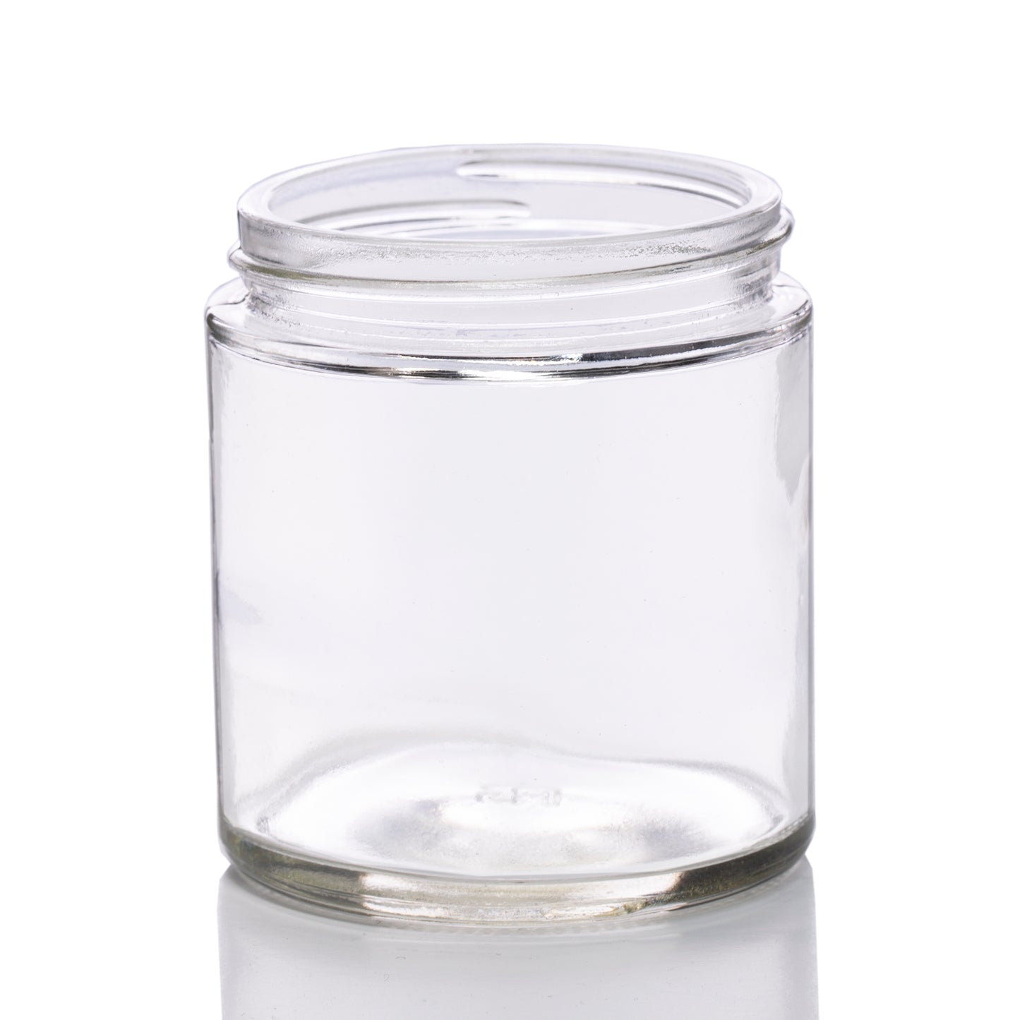 4 oz Clear Glass Jar with 58-400 Neck