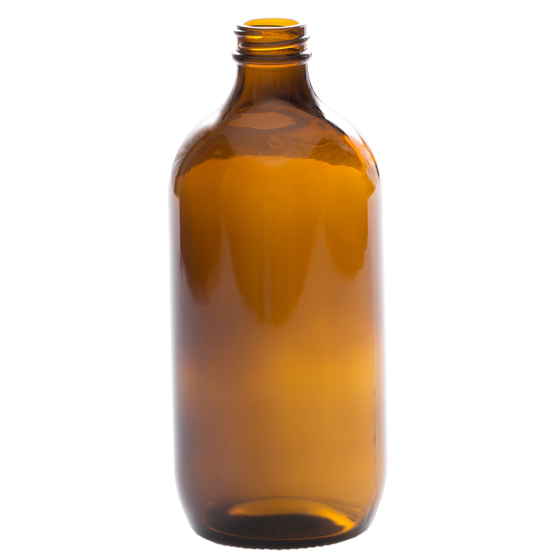 500 ml Amber Glass Bottle with 28-400 Neck