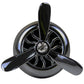Metallic Black Fan Style Car Vent Diffuser