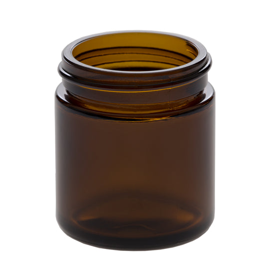 50 ml Amber Glass Jar with 45-400 Neck