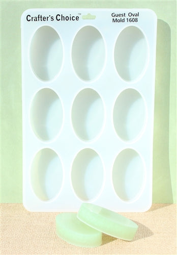 Guest Oval Silicone Soap Mold