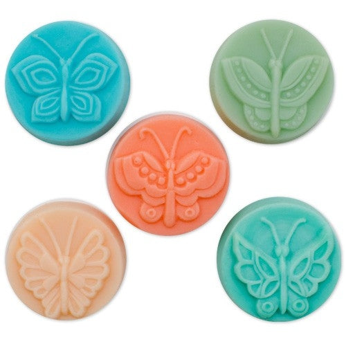 Guest 5 Butterflies Milky Way Soap Mold
