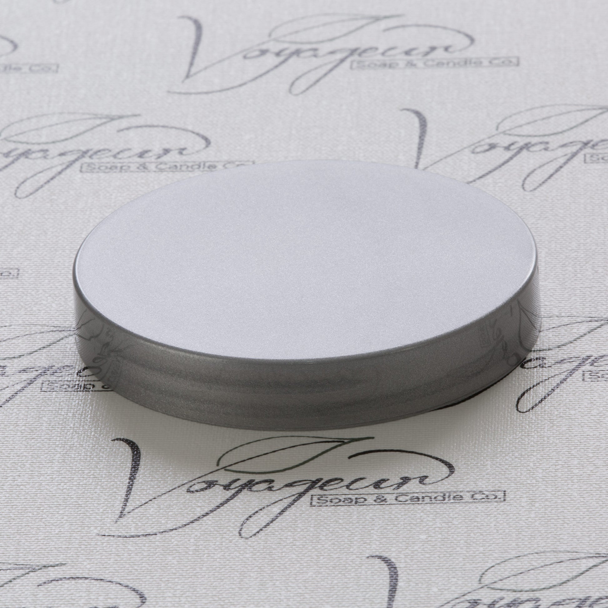 89-400 Silver Flat Gloss Smooth Cap