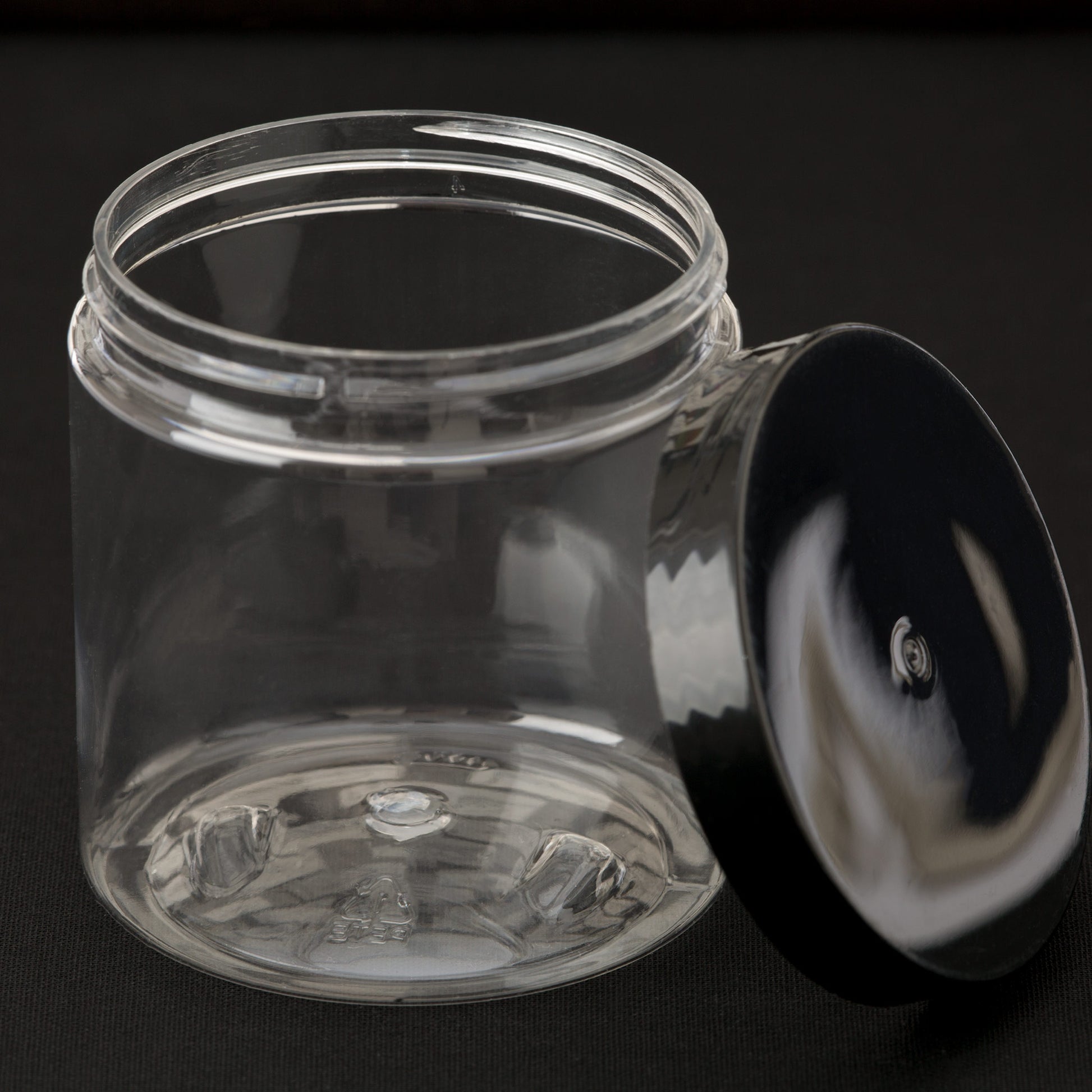 8 oz. Straight Sided Glass Jar, 70mm 70-450, 12/cs