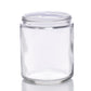 8 oz Clear Glass Jar with 70-400 Neck