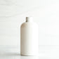 8 oz White PET Boston Round Bottle Without Closure