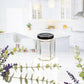 9 oz / 260 ml Oval Hexagon Glass Jar with 63mm Black Metal Lug Lid
